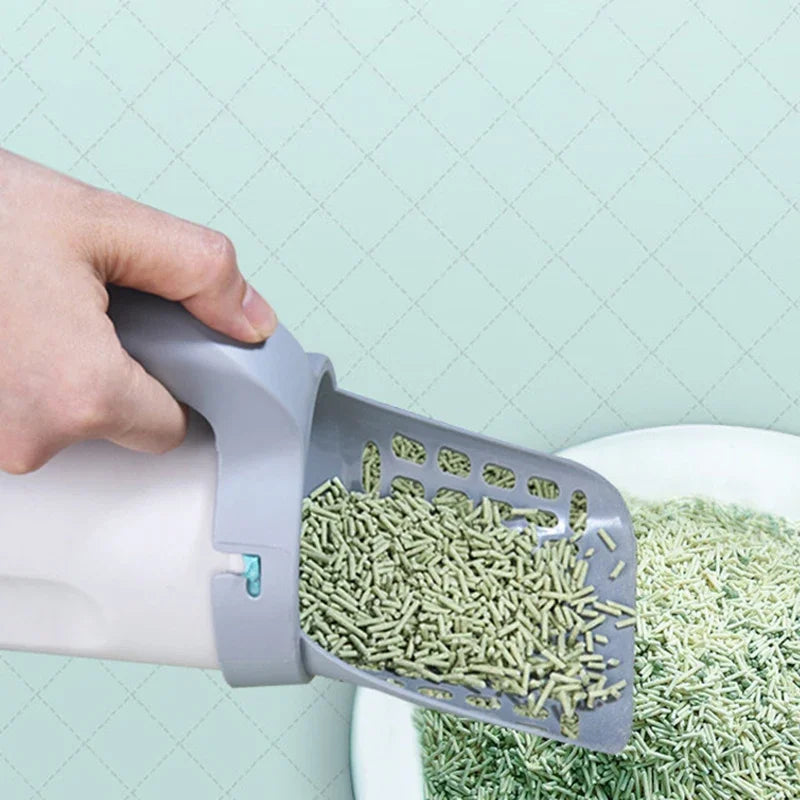 3'ü 1 Arada Akıllı Kedi Kumu Küreği - Temizlikte Kolaylık ve Tasarruf!