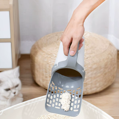 3'ü 1 Arada Akıllı Kedi Kumu Küreği - Temizlikte Kolaylık ve Tasarruf!